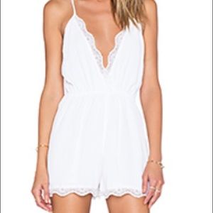 Tularosa Charmer Plunge Romper